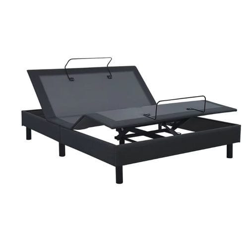 Medical bed - BES-AB02 - Besco Medical - manual / height-adjustable / 4-section
