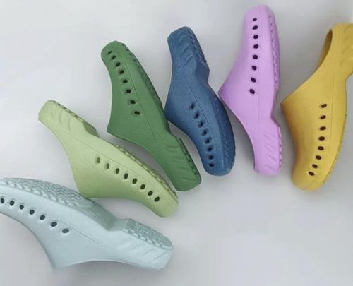 Unisex hospital shoes - BES-TX004 - Besco Medical - waterproof / anti-slip / blue