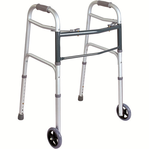 2-wheel mobility walker - BES-WA21 - Besco Medical - folding
