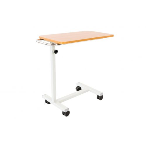 Overbed table on casters - 400306 - TIMO - height-adjustable / manually operated