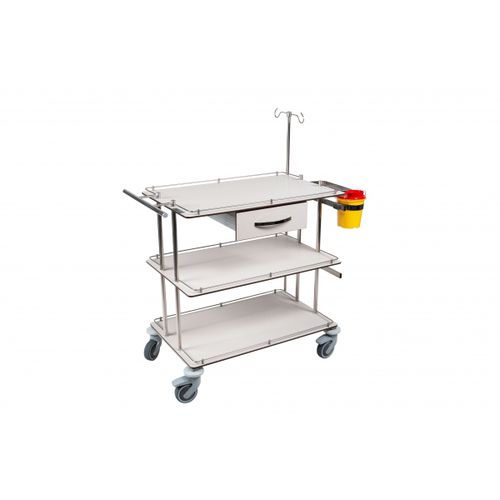 Medical trolley - 310612 - TIMO - for general purposes / equipment / waste