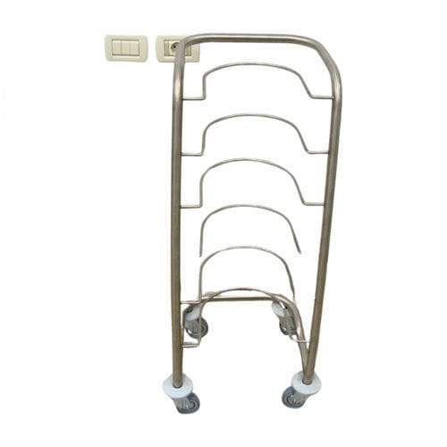 Bedpan trolley - 300800 - TIMO - medical / transport / stainless steel