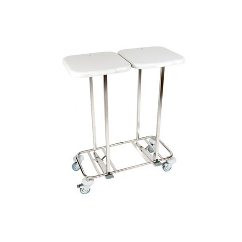 Dirty linen trolley - 300200 - TIMO - medical / transport / 2-bag