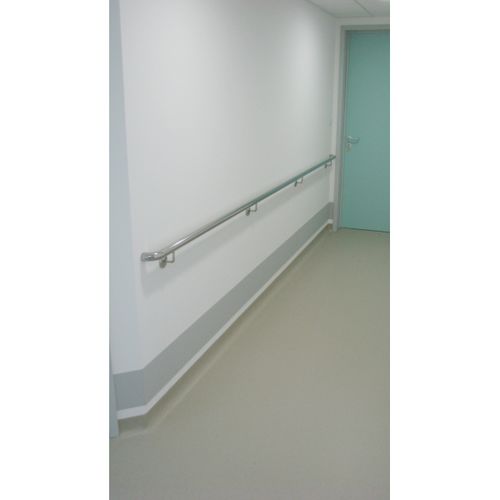 Bathroom grab bar - S-26  - TIMO - for healthcare facilities / stainless steel