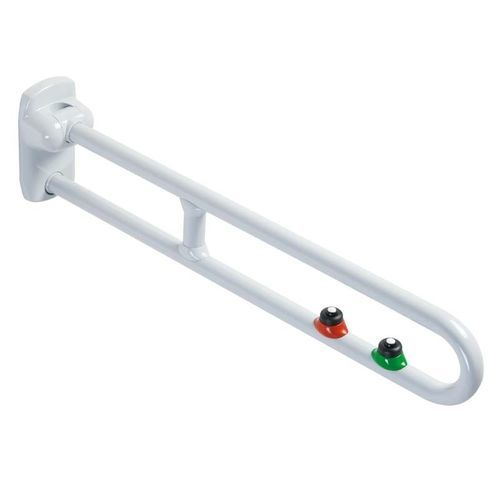 Toilet grab bar - G27JCS38 - Ponte Giulio - wall-mounted / folding / with flush button