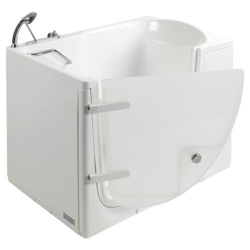Manual medical bathtub - M74MDS06 - Ponte Giulio - height-adjustable / walk-in
