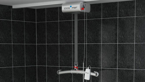 Ceiling-mounted rail connector - Total Hygiene - for patient lifts