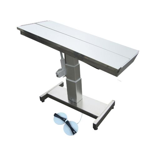 Electric veterinary operating table - Foschi - for small animals / variable height / 1-section