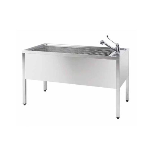 1-bay surgical sink - 00011882  - Foschi - stainless steel