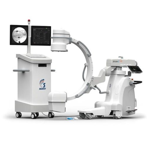 Mobile C-arm - Aria - Foschi - with video column / with integrated video monitor