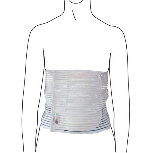 Abdominal support belt - 1433 XS - Groupe Lépine - adult / soft / S