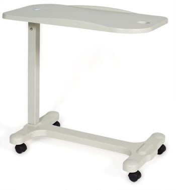 Height-adjustable overbed table - IB 135 - Ideal Bequem Móveis Hospitalares - on casters