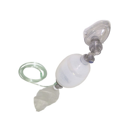 Silicone manual resuscitator - BE-2103 - JG Moriya - reusable
