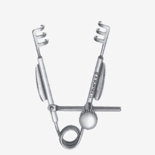 Ophthalmic retractor - OP-226-00 - Surtex Instruments - surgical / stainless steel