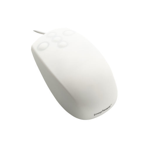 Laser medical mouse - HYSILK55 - MEGABYTE Systemhaus GmbH - USB / scroll button / silicone