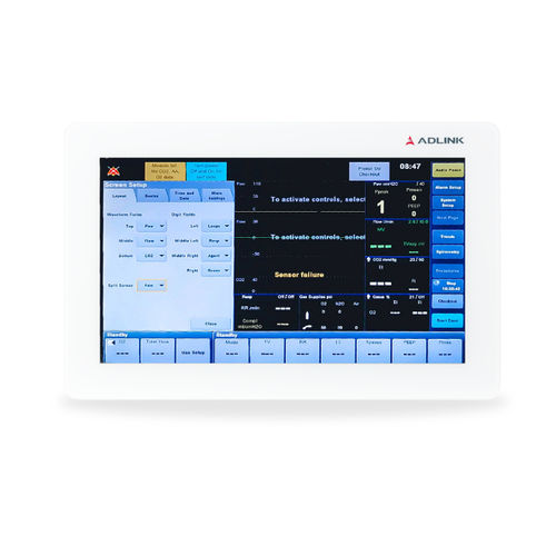 All-in-one medical panel PC - MLC-AL/MLC-KL - ADLINK Technology - Intel® Core™ / Intel® Atom™ / for intensive care service