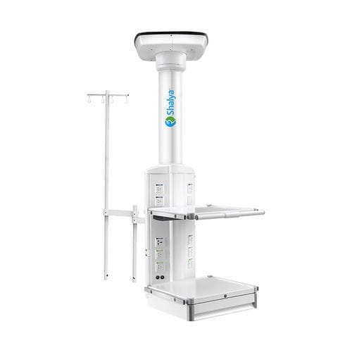 Ceiling-mounted medical pendant - Shalya Orbit - XcelLance Medical Technologies - endoscopy / intensive care / anesthesia