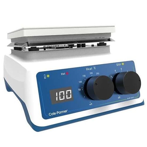 Digital heating plate - SHP-200 - Cole-Parmer - with plate