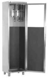 Endoscope cabinet - TBT Medical - stainless steel