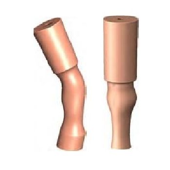 Thigh cosmetic prosthesis cover - 2.004.05/2.004.06 - Roadrunnerfoot Engineering - calf / adult