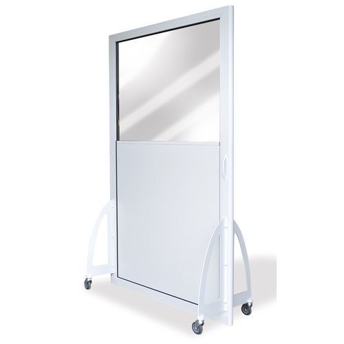 X-ray radiation shielding screen - Medical Index - mobile / with window