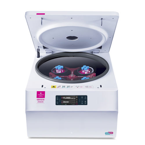 Laboratory centrifuge - VARISPIN 15 - CRYSTE - blood / for DNA / for RNA