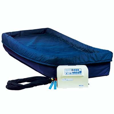 Hospital bed mattress - Power Turn Elite™ - Blue Chip Medical Product - low air loss / lateral rotation / 90x200 cm