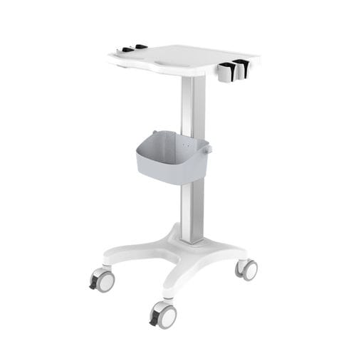 Ultrasound system cart - TR700-100-XX - Coriton Instrument Co., Ltd. - medical / aluminum / with bin