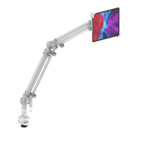 Tablet PC support arm - AR102-10376 - Coriton Instrument Co., Ltd. - articulated / desk / aluminum