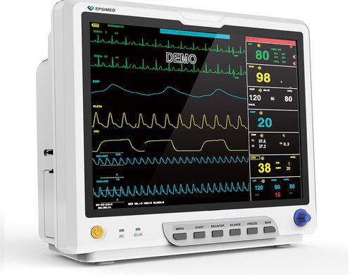 Portable patient monitor - MN-150 - EPSIMED - compact / ECG / RESP