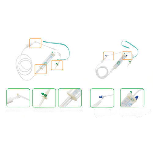 Infusion set with drip chamber - 1102026 - Lily Medical Corporation - with stopcock / with Y port