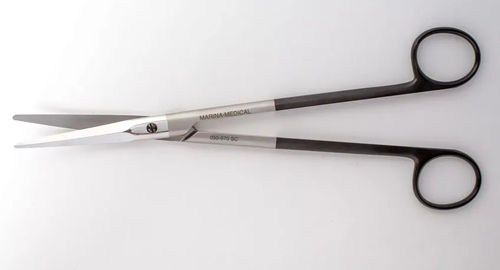 Surgery scissors - Aston - Marina Medical Instruments - for humans / curved