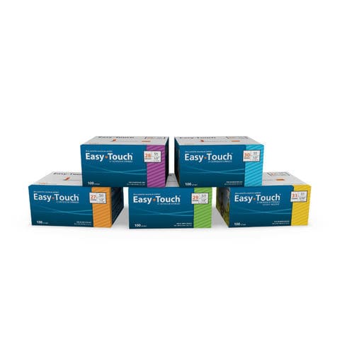 Insulin syringe - EasyTouch U-100 - MHC Medical Products - disposable