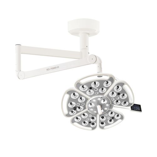 Ceiling-mounted surgical light - SD-70660-D - Nanjing Keweisi Medical Lighting - LED / with control panel