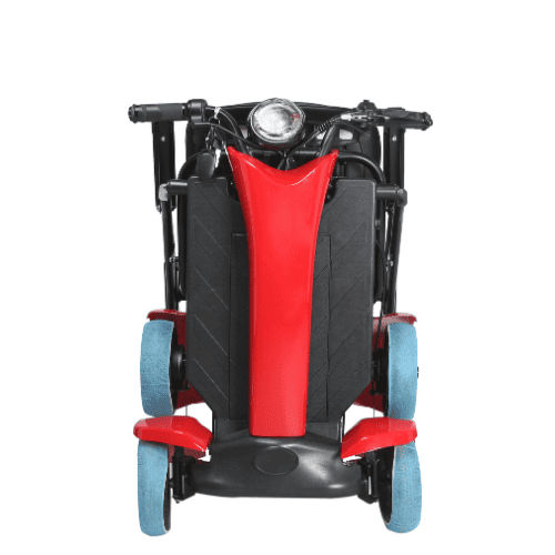 Electric mobility scooter - EL-Fold - Tzora Active Systems - 4-wheel / with basket / folding
