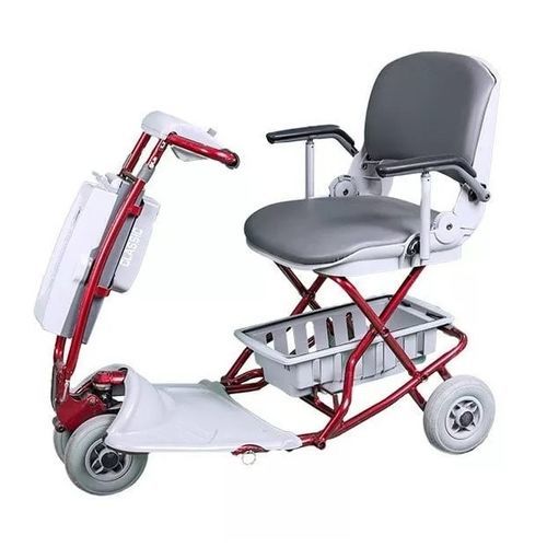 Electric mobility scooter - Classic - Tzora Active Systems - 4-wheel / with basket / folding