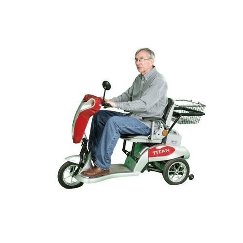 Electric mobility scooter - Titan divided - Tzora Active Systems - 3-wheel / with basket