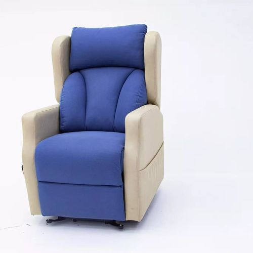 Healthcare facility armchair - blue - Tzora Active Systems
