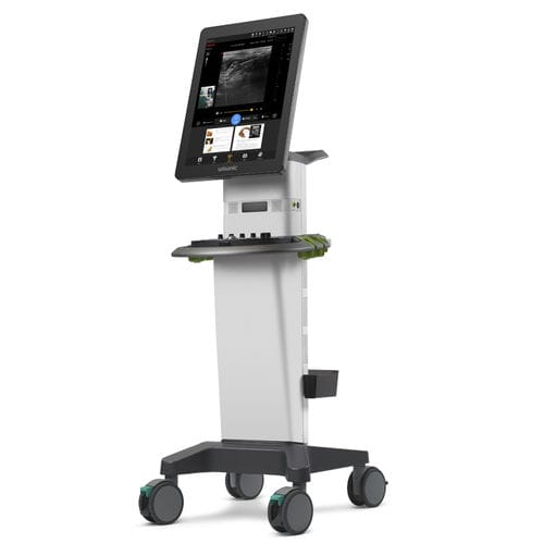 On-platform ultrasound system - Labat - Wisonic - for anesthetic and intensive care ultrasound imaging / B/W / touchscreen