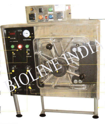 Ethylene oxide medical sterilizer - ETO  - BiolineIndia - front-loading / floor-standing / stainless steel