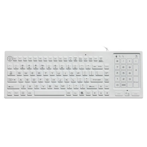 Silicone medical keyboard - P-M70-BL - PAC Technology - silicone rubber / USB / waterproof