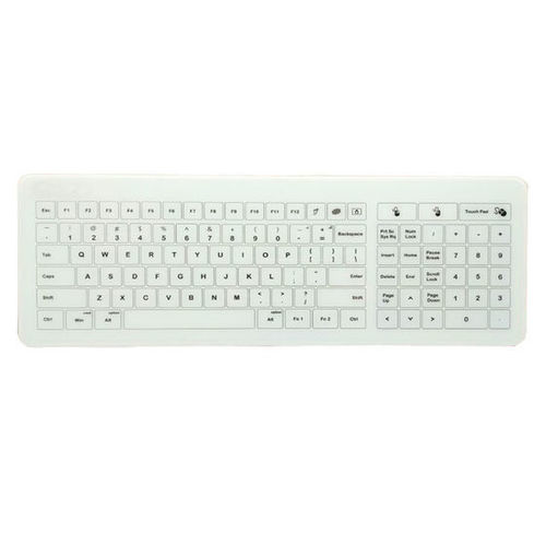 Keyboard with international layout - P-GL45 - PAC Technology - with touchpad / glass / USB