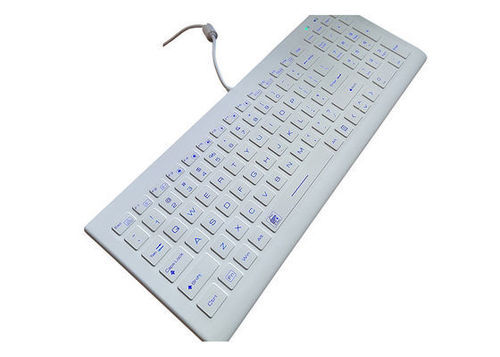 Keyboard with numeric keypad - P-K66BL - PAC Technology - silicone / silicone rubber / sealed