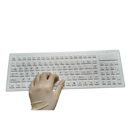 Keyboard with international layout - P-WL30 - PAC Technology - with numeric keypad / silicone rubber / silicone