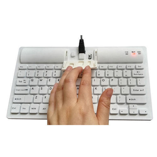 Keyboard with touchpad - P-M78BT - PAC Technology - with international layout / silicone rubber / washable