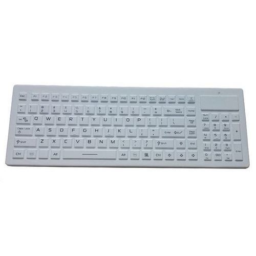 Keyboard with international layout - P-WL30 - PAC Technology - silicone / silicone rubber / washable