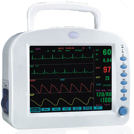 Portable patient monitor - TK-9500 - TENKO MEDICAL SYSTEM CORP - compact / ECG / etCO2