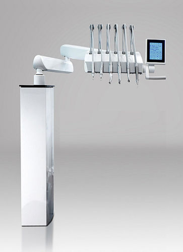 Floor-standing dental delivery system - DSA 3500TT - MEUNIER CARUS MEDICAL - 6-instrument