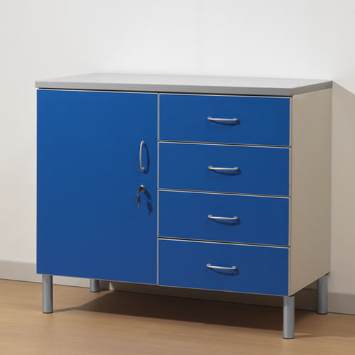 4-drawer cabinet - Missaglia Spa - 2 doors