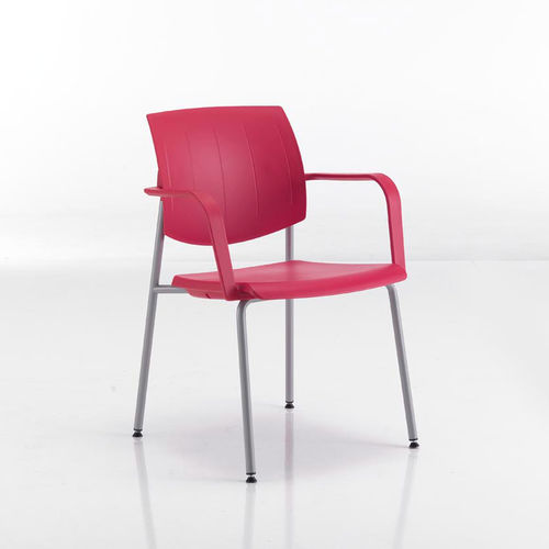 Waiting room chair - 061CP07, 061CP04 - Missaglia Spa - with armrests